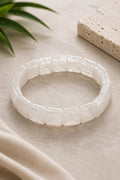 Moonstone White Crystal Bracelet
