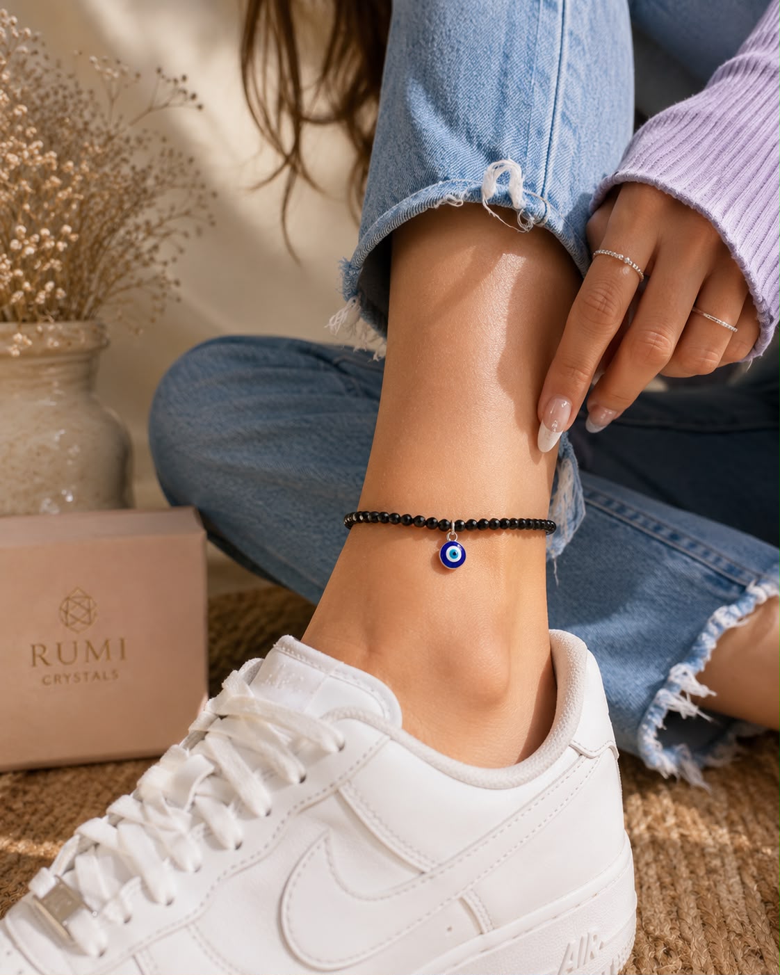 Evil Eye Protection Anklet