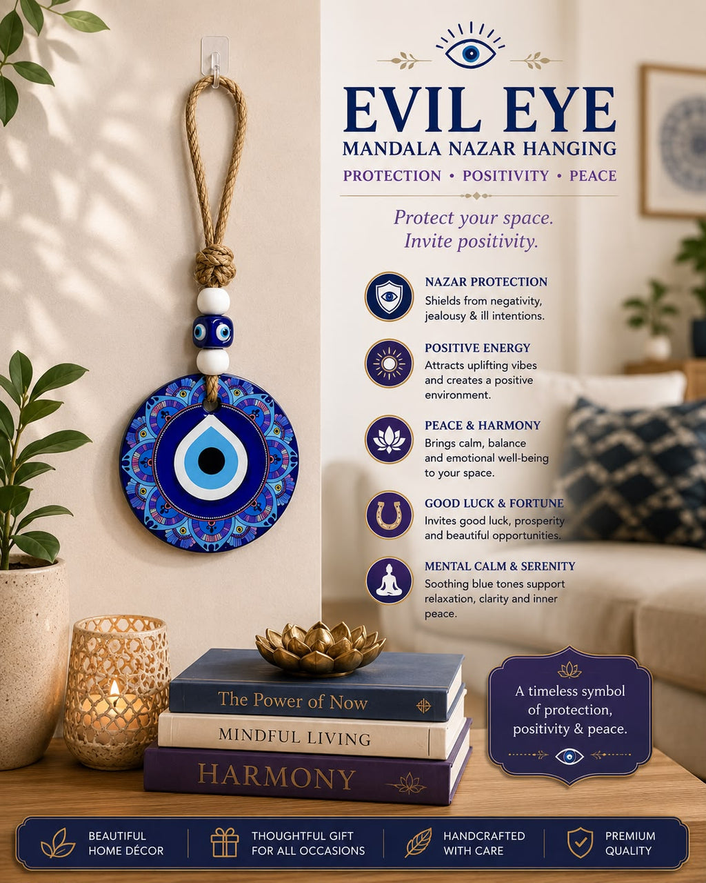 Evil Eye Protection wall hanging