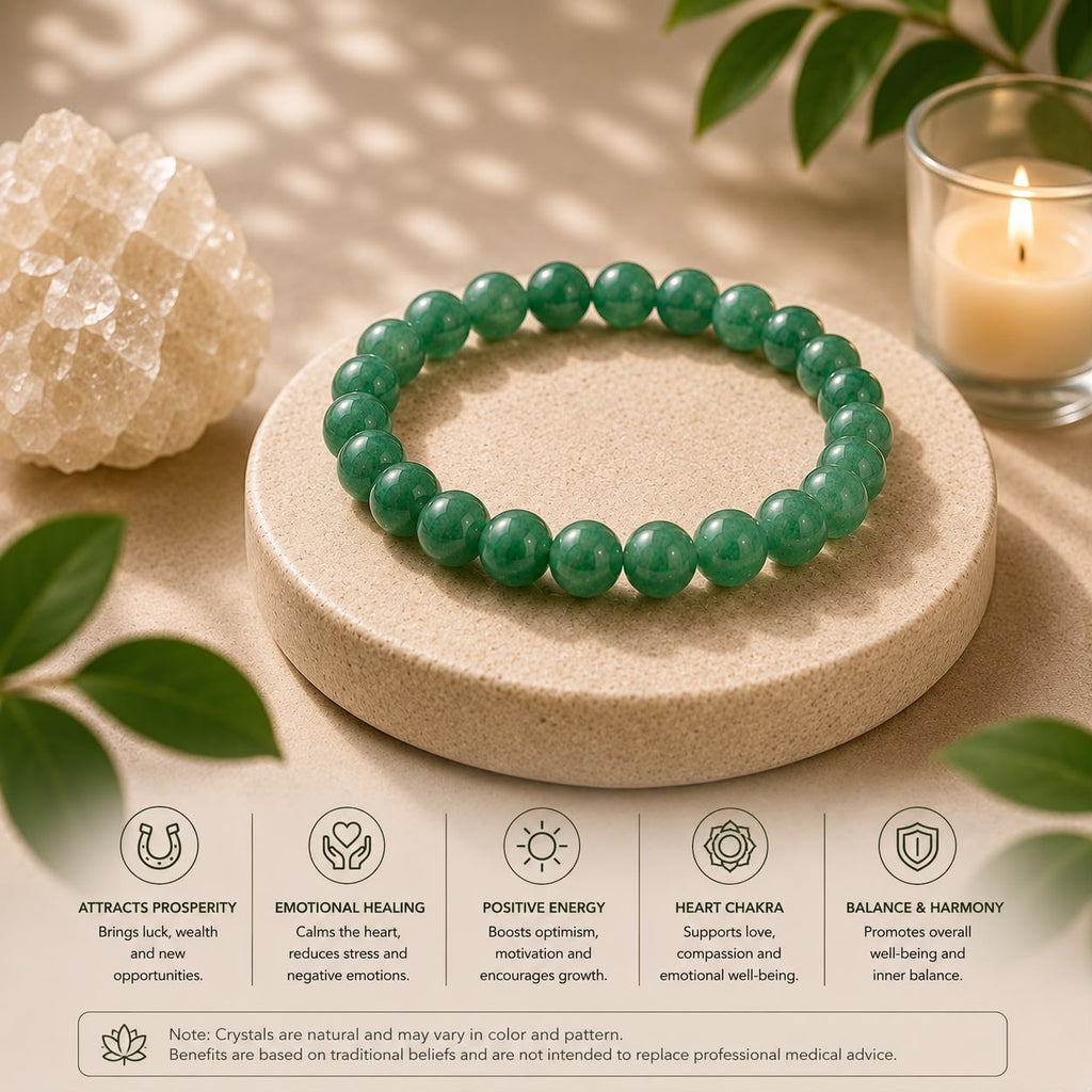 Green Aventurine Crystal Bracelet