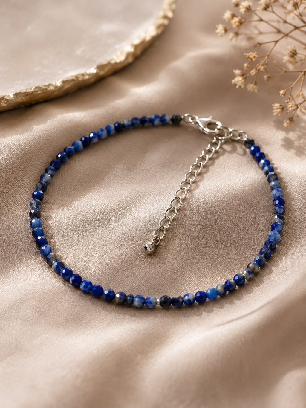Lapis Lazuli Serenity Anklet