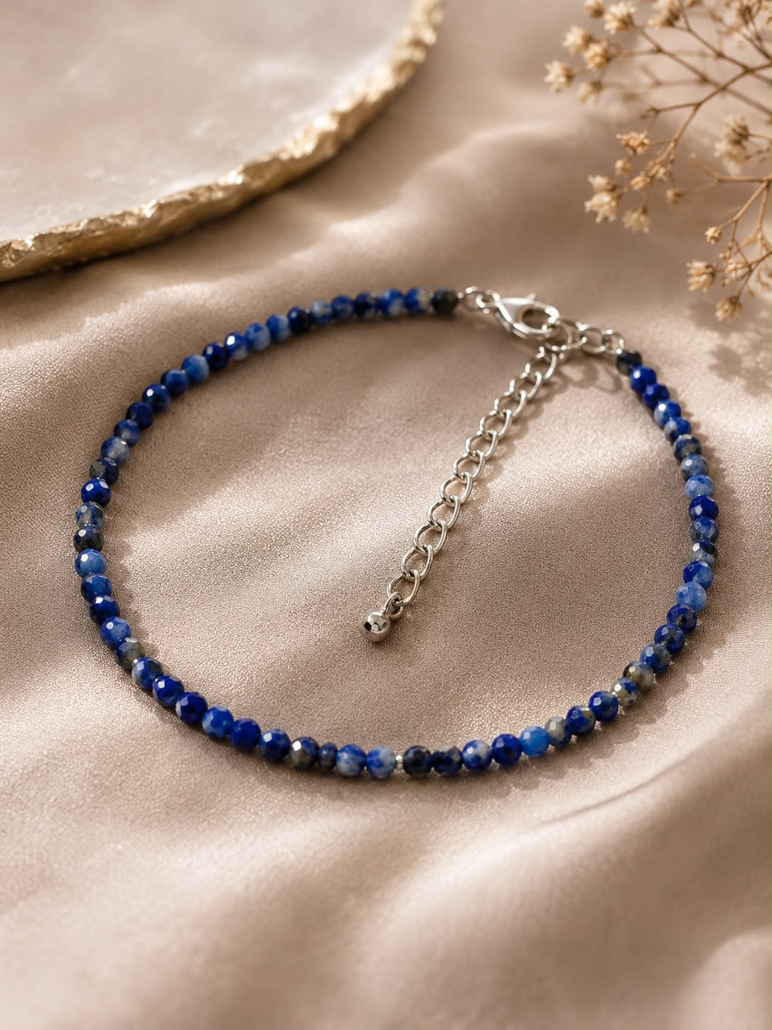 Lapis Lazuli Serenity Anklet