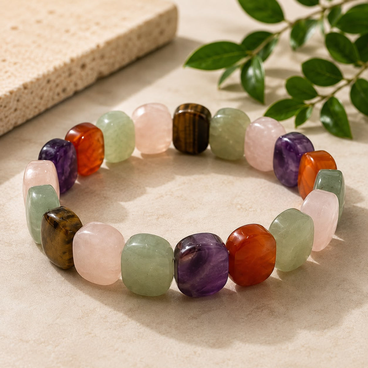 Multi Gemstone Harmony Collection Bracelet