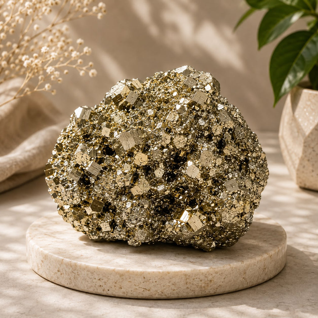 Natural Pyrite Stone