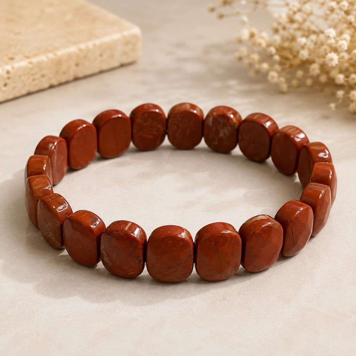 Red Jasper Crystal Bracelet