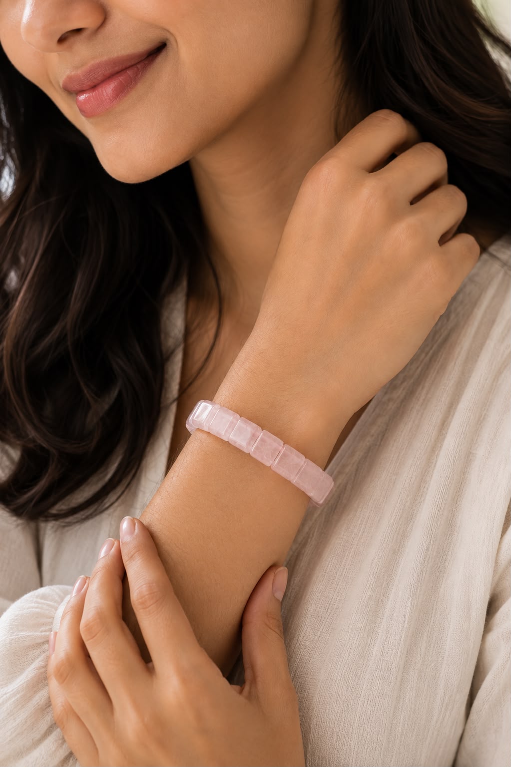 Rose Quartz Love Bracelet