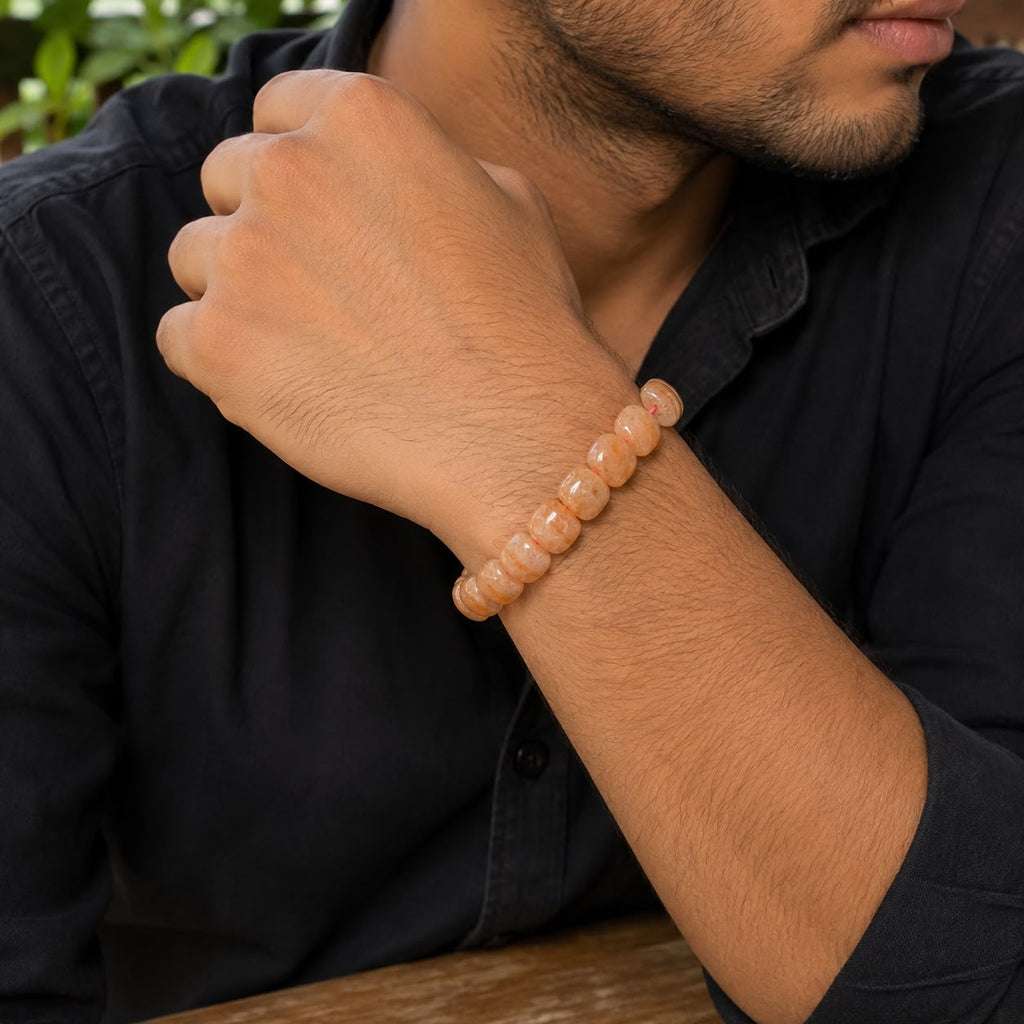 Sunstone Crystal Bracelet