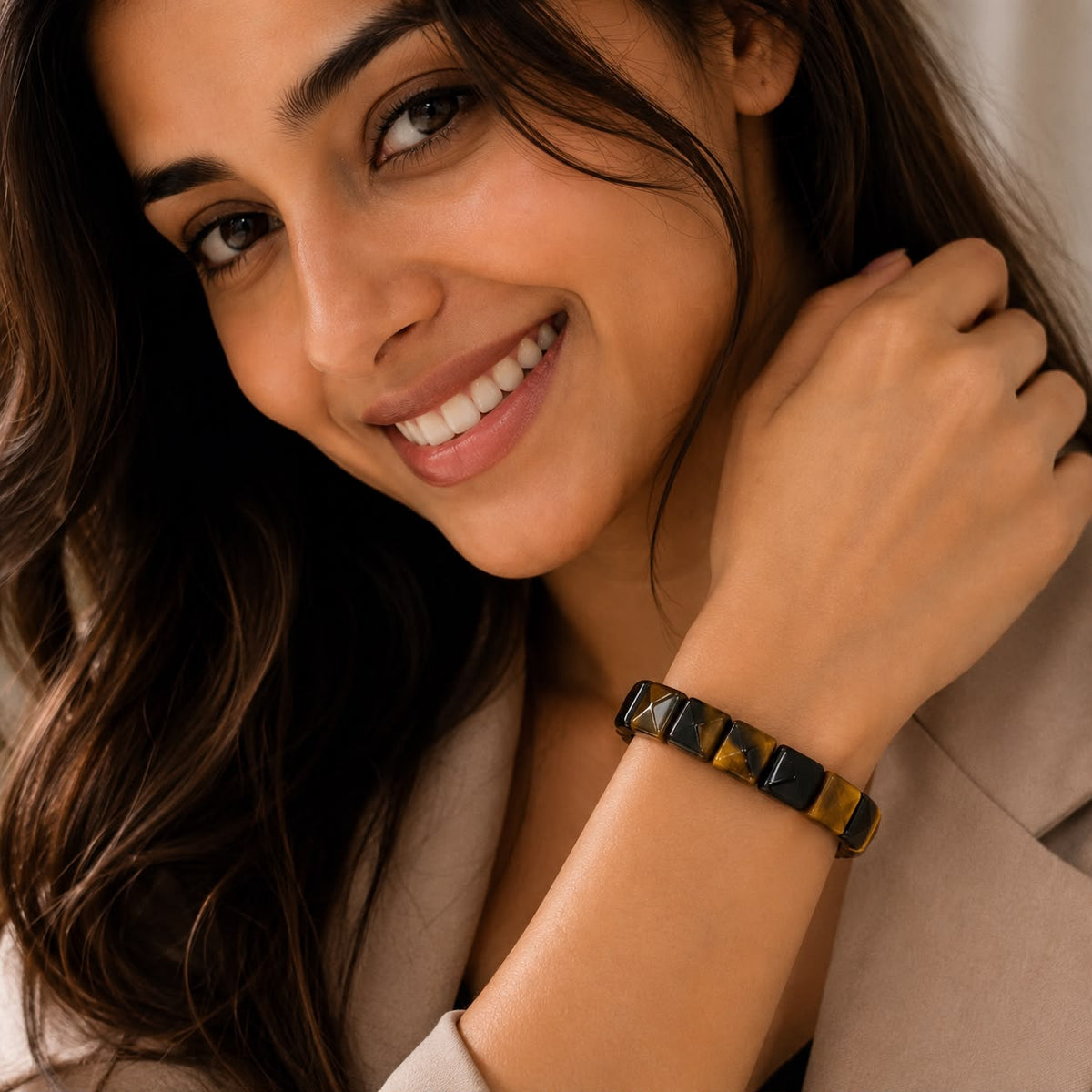 Golden Guardian Power Tiger's Eye Bracelet
