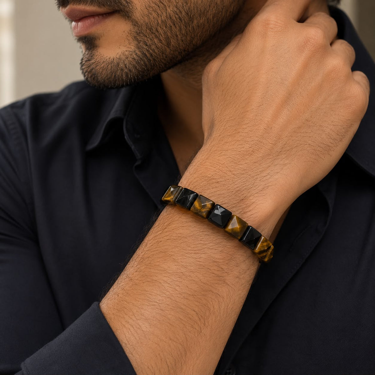 Golden Guardian Power Tiger's Eye Bracelet