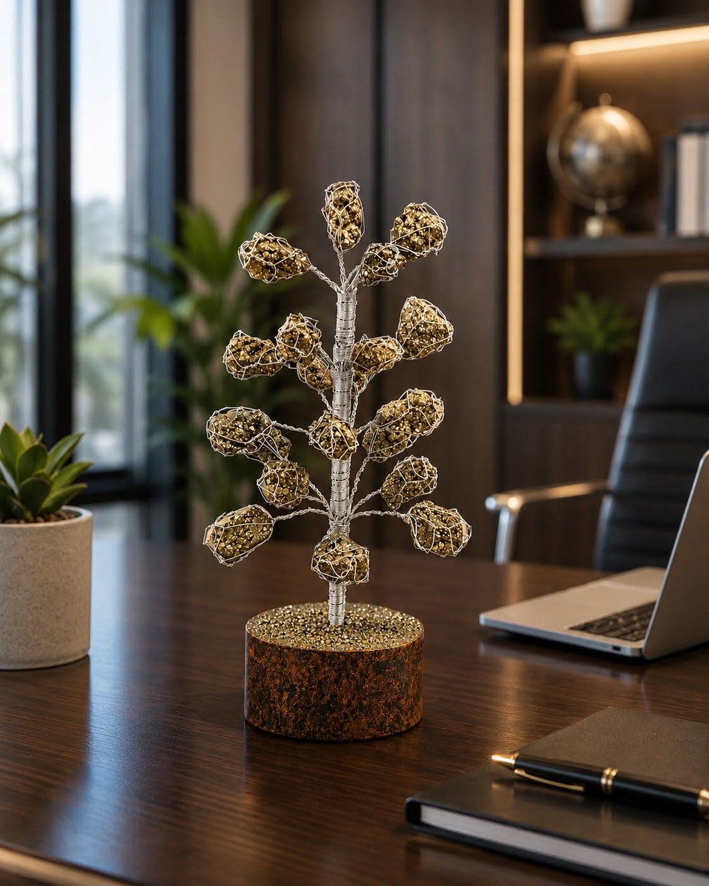 Pyrite Crystal Tree
